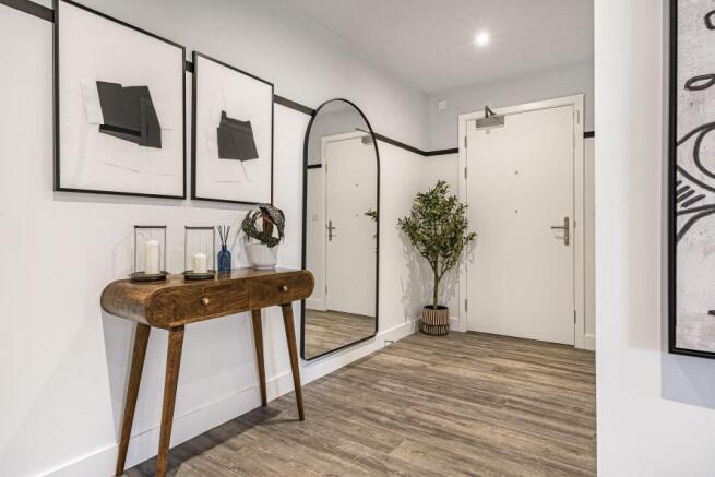 Canalside quarter - hallway