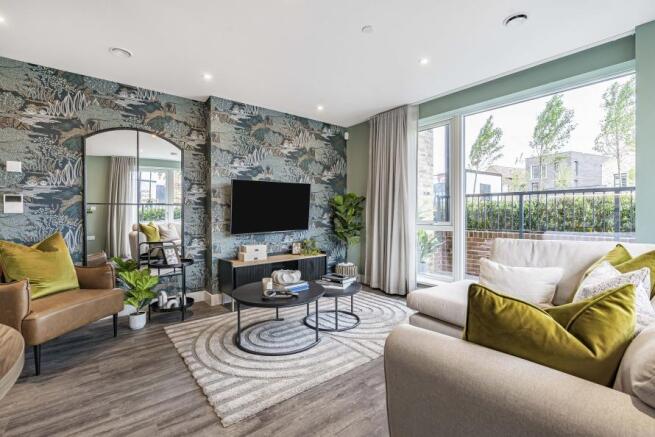 Canalside Quarter - living room