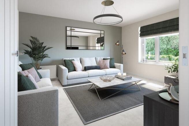 Flooded with natural light
