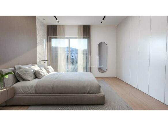 Saramago Condominium model bedroom