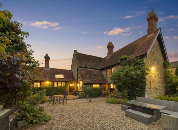 Rear of the property