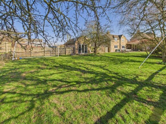 Rear of the property