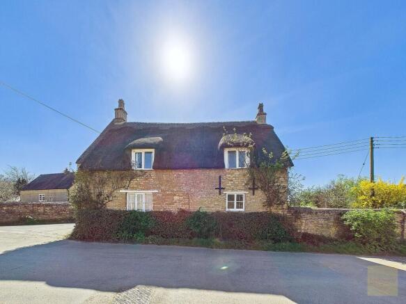 Front of the cottage
