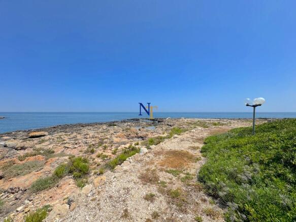 Private beach