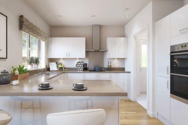 Dining kitchen is perfect for family living and socialising