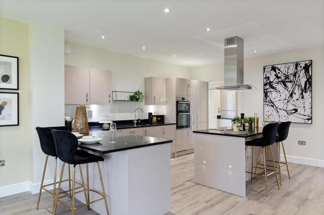 Space to cook, dine and entertain with a handy utility room