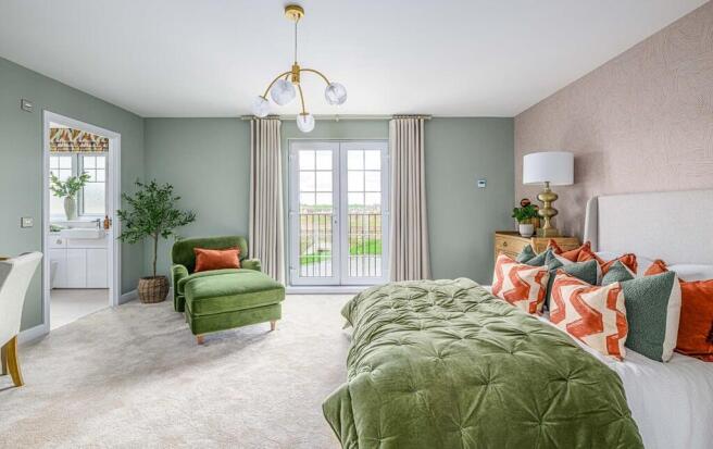 Bedroom 1 is a sanctuary with en suite and dressing room