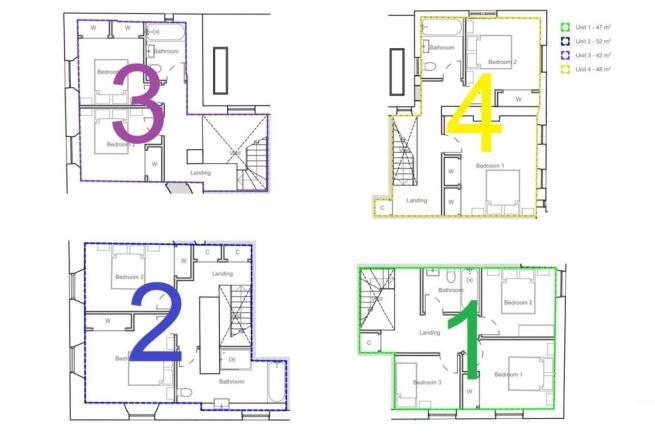 Proposed First Floor (exploded view)