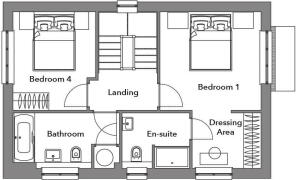 First floor plan