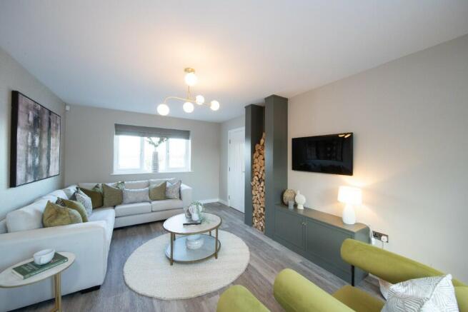 Spacious lounge