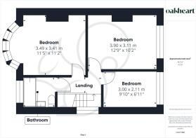 Upstairs Floorplan