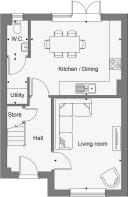 Dandara - The Russetts - The Frogmore, Home 5 floorplan