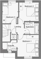 Dandara - The Russetts - The Frogmore, Home 5 floorplan