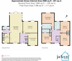 FLOORPLAN 4 Maythorne Close, Leysters NEW
