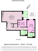 floorplan Holland House, Fulham Reach, Parrs Way, 