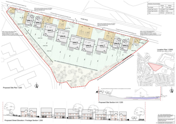 01 - Beith - Proposed Site Plan, Location and Sect