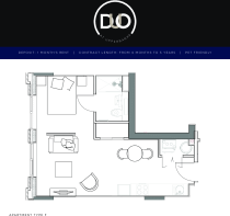 Studio Floor Plan F