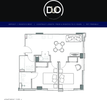 2-Beds Floor Plan J