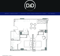 2-Bed Duo Floor Plan