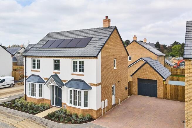 This attractive plot is part rendered for a contemporary feel