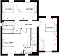 Hurst first floorplan