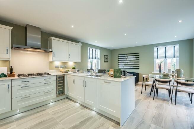 Alconbury Weald Moreton Show Home kitchen