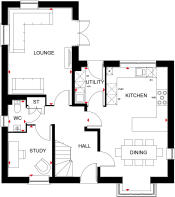 Avondale ground floorplan