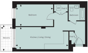 1 Bedroom Apartment