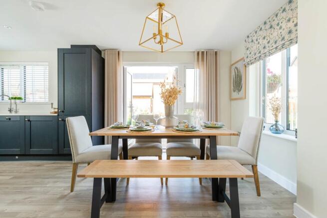 Ideal space to entertain - typical Taylor Wimpey home