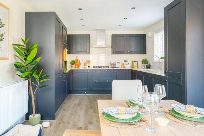 Cook up a storm in the kitchen - typical Taylor Wimpey home