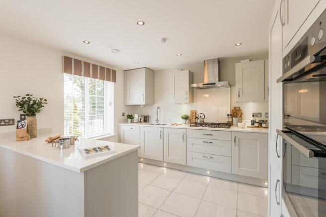 Sociable kitchen diner - typical Taylor Wimpey home