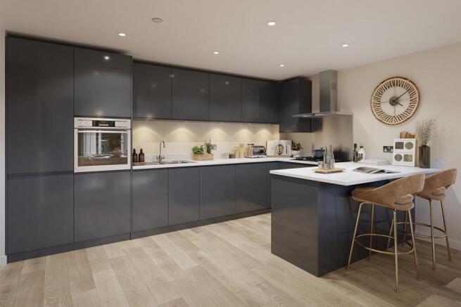 Cook up a storm in the kitchen - typical Taylor Wimpey home