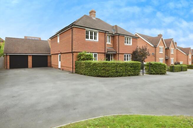 Front Aspect & Double Garage