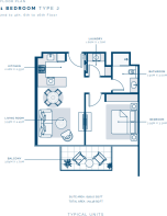 1 Bed Sample Layout