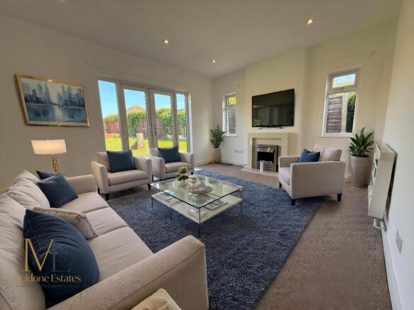 Staged lounge