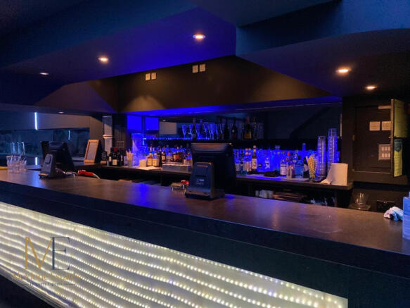 Dancefloor basement bar