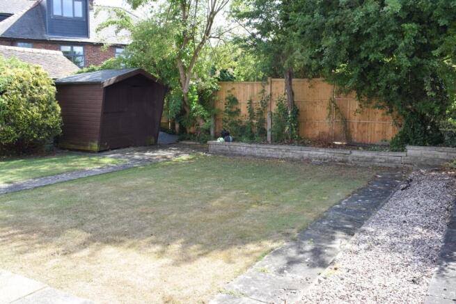 Rear garden