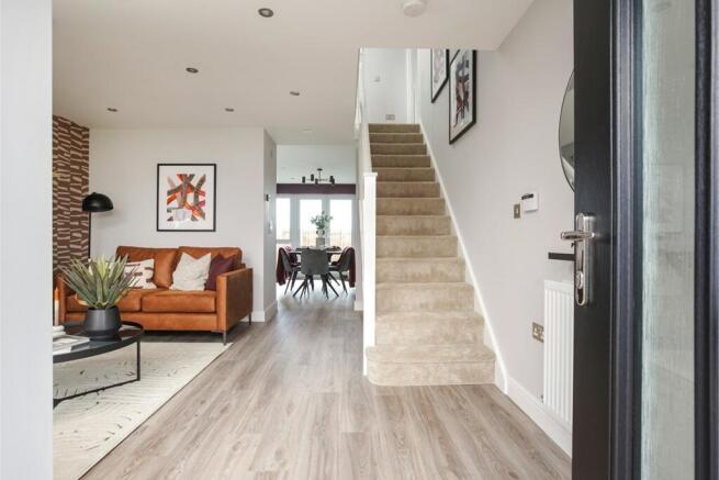 A welcoming entrance hall that sets the tone for the rest of the home.