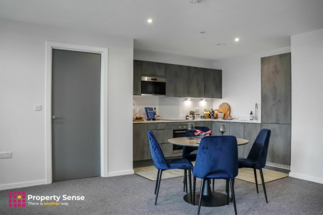 Living/Kitchen/Dining Area