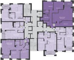 Fourth floor floorplate