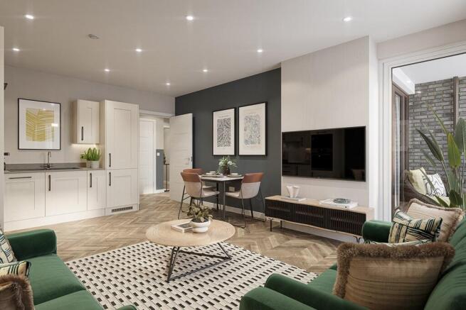 Great space for entertaining