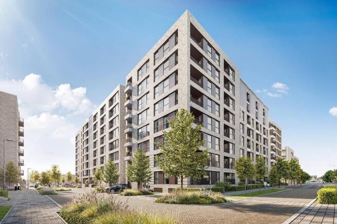 New apartments now launched at Valence View (CGI street scene)