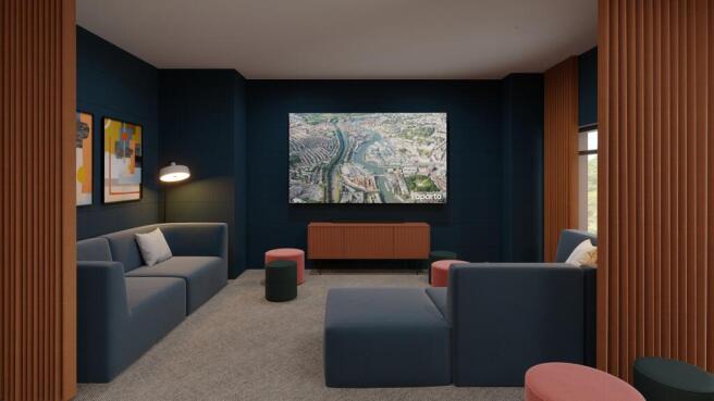 A stylish and spacious living room, perfect for...