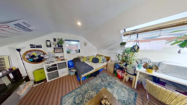 A spacious and inviting large modern living roo...