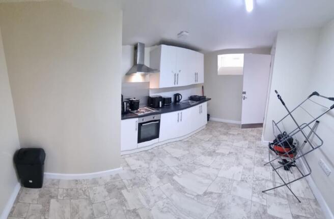 Bright and functional kitchen featuring ample c...