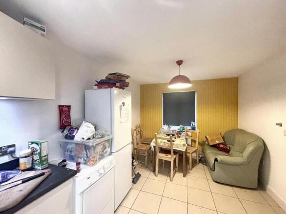 This inviting kitchen area features ample space...