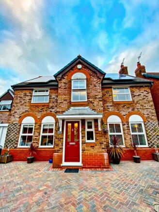 This charming front view showcases a beautifull...