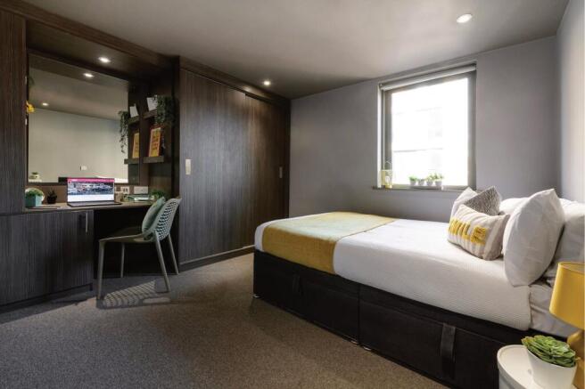 Experience comfort in this stylish double bedro...