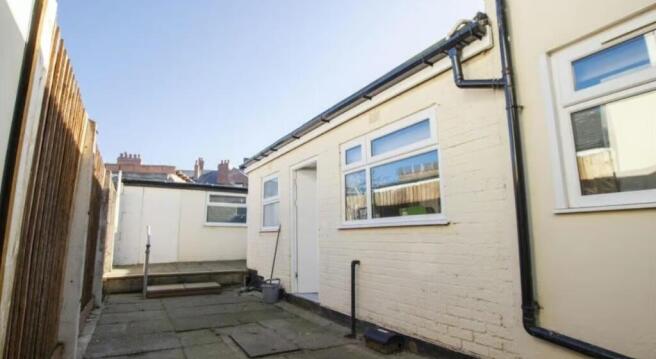 Bright and well-maintained courtyard area at th...