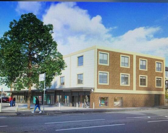 A modern and inviting front view of the propert...